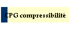 CPG compressibilit